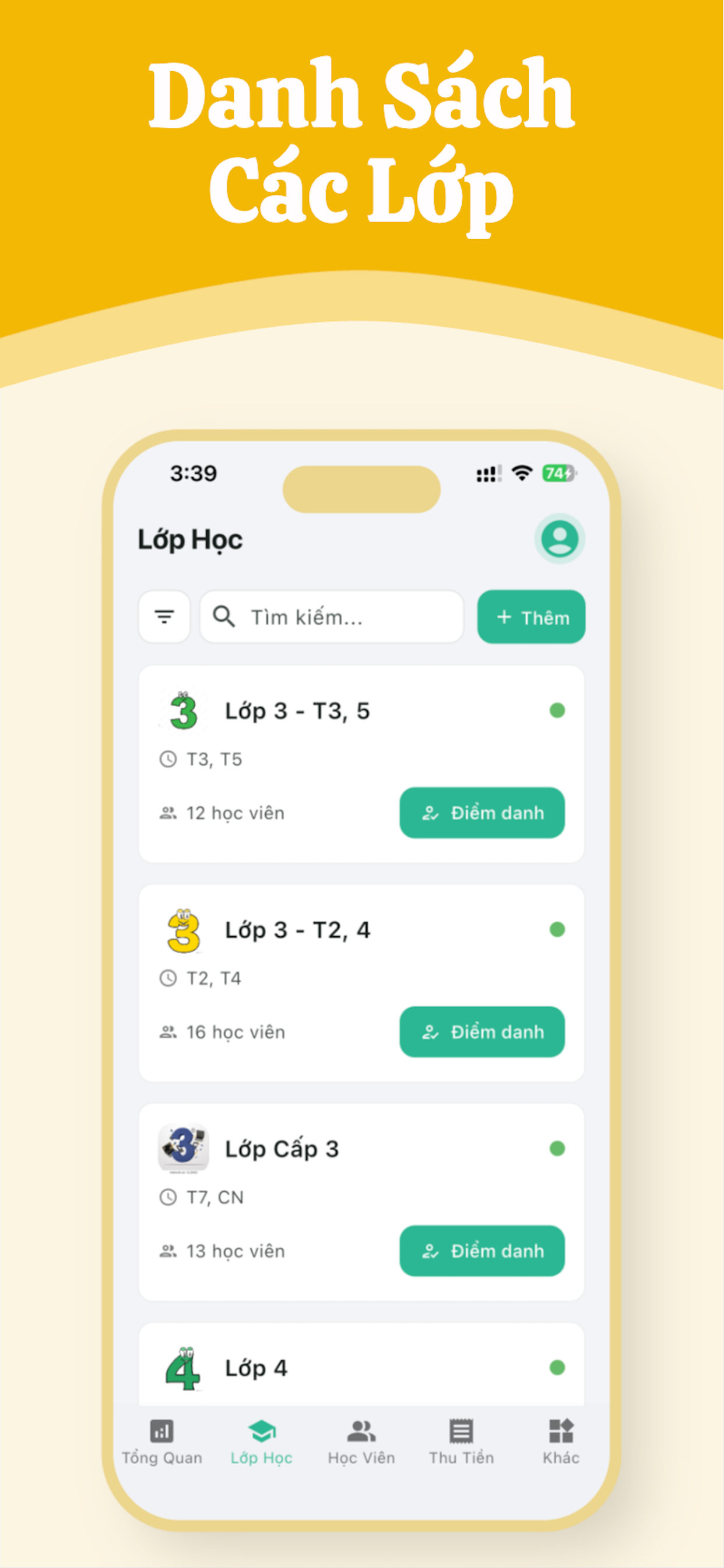 Quản lý lớp học
